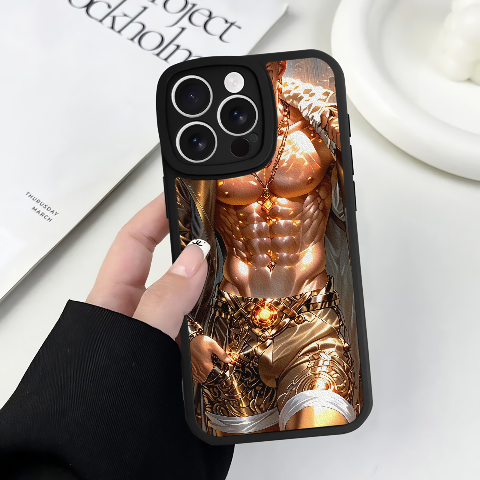 （画像用） Harry Potter ハリー・ポッターシリーズ 【iPhone 16シリーズ対応】シリコンスマホケース（レザー調） 材質：シリコン